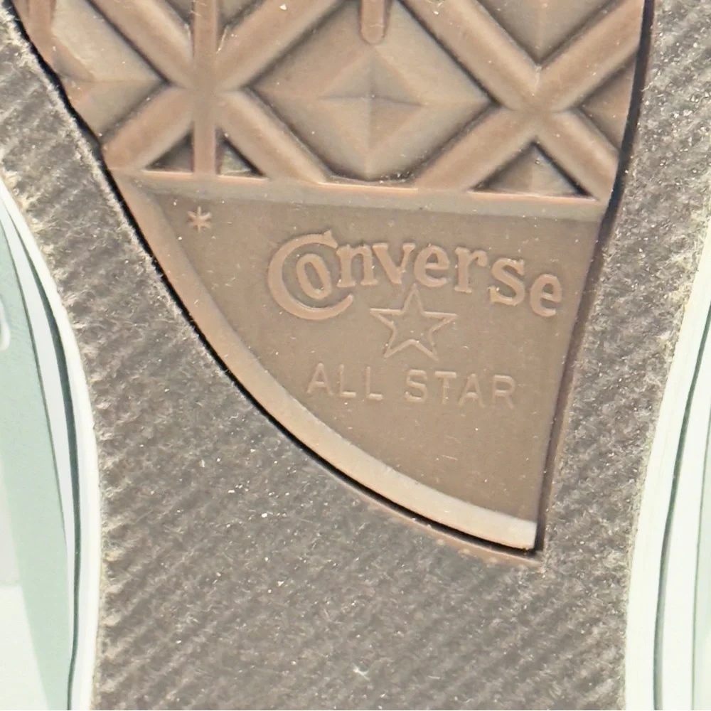Converse Men's Street Canvas Mid Top Sneaker, Ash Stone/Mason/Washed Teal, 11 US - Picture 9 of 9